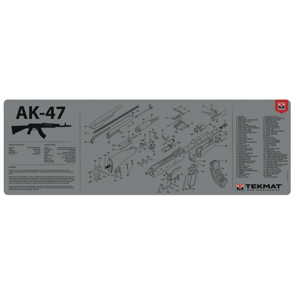 Podložka TEKMAT AK-47 šedá