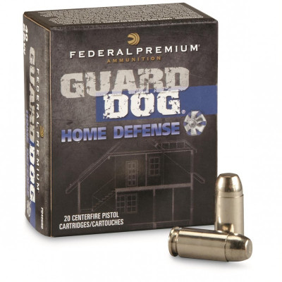 .45ACP Federal Premium Guard Dog Home Defense 165gr.