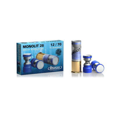 12/70 28g DUPLEKS MONOLIT STEEL SLUG