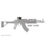 Puškohled ACOG COMPACT 1,5x16S, Dual Il Green Ring, 2 MOA Center Dot, Q-LOC