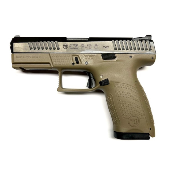 CZ P-10C FDE Tritium 9mm Luger - komisní zbraň