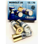 12/70 28g DUPLEKS MONOLIT STEEL SLUG