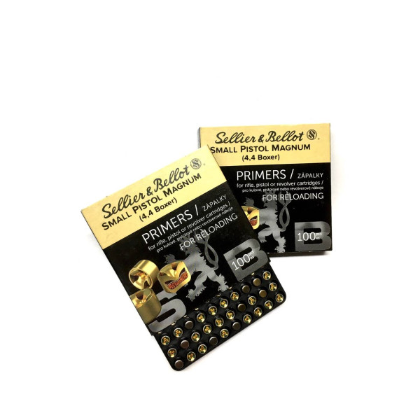 SELLIER&BELLOT SMALL PISTOL MAGNUM 4,4 BOXER