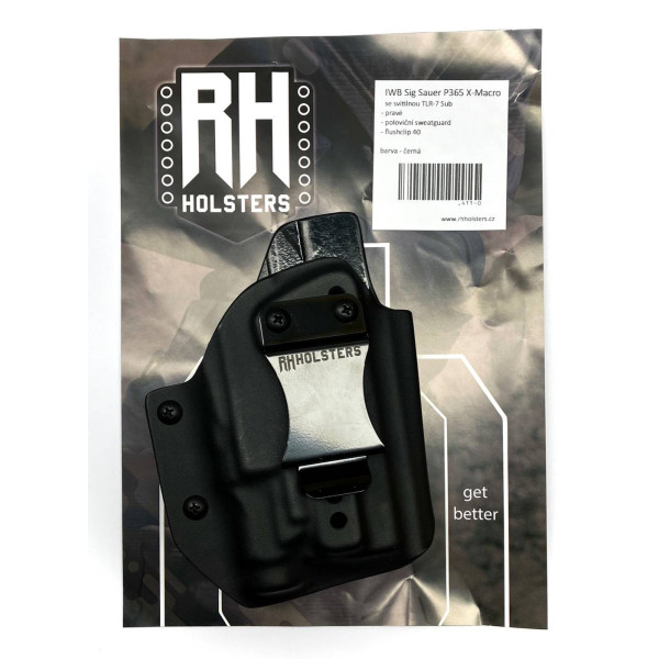 RH HOLSTERS IWB SIG SAUER P365 X-MACRO, STREAMLIGHT TLR-7 SUB