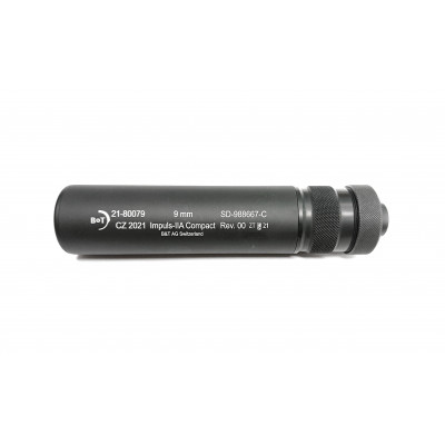 Tlumič Brügger & Thomet Impuls-II A Compact Cal. 9mm, 1/2"-28 UNEF