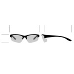 3F Vision Photochromic 1225z Sportovní brýle