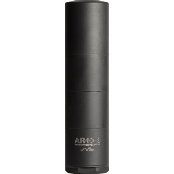Tlumič A-TEC AR 40-3 MODULOVÝ + A- Flow Muzzle brake 7,62 - 5/8" - 24 UNEF .308Win - po prezentaci