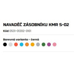 NAVADĚČ ZÁSOBNÍKU KMR S-02 ČERNÝ