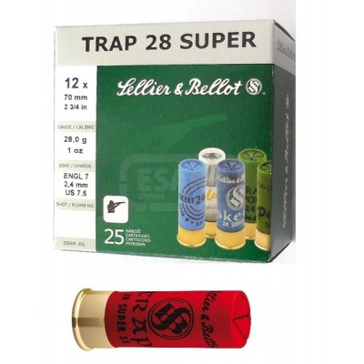 12/70 TRAP 28 SUPER Sellier&Bellot 