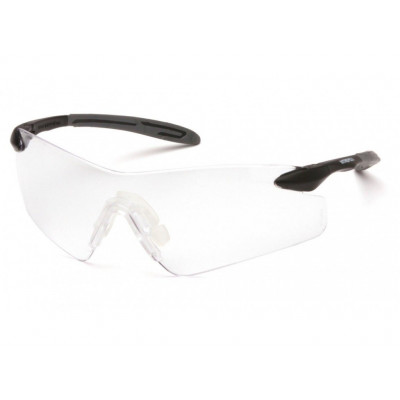 Intrepid II ESB8810S, ochranné brýle, černá obruba, čiré
