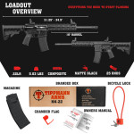 Tippmann Arms, Mod: M4-22 PRO L, Ráže: .22LR, hl.: 16