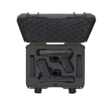 NANUK CASE 910 2UP - CZUB P-10/GLOCK - OLIVE