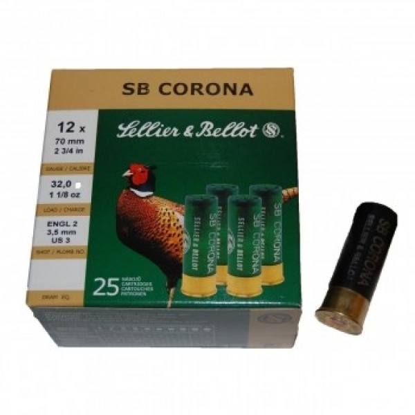 12/70 CORONA 3,5mm a 4mm Sellier&Bellot
