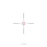 Zaměřovač TRIJICON CREDO 1-4x24, SFP, RED BDC .223/55 gr