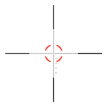 Zaměřovač TRIJICON CREDO 1-8x28, FFP, Coyote Brown, MOA Red/Green Segmented Circ