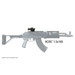 Puškohled ACOG COMPACT 1,5x16S, Dual Il Green Ring, 2 MOA Center Dot, Q-LOC