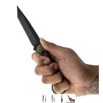 TOOR KNIVES - SERPENT/ COVERT CARBON