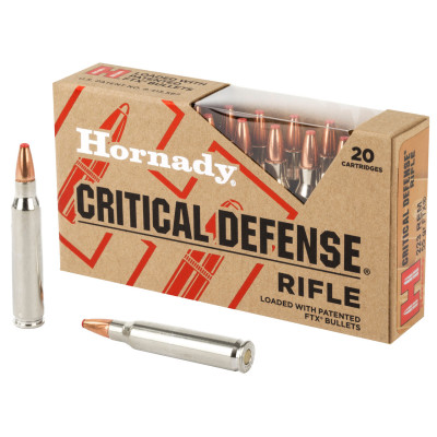 .223 Rem 55gr. CRITICAL DEFENSE HORNADY