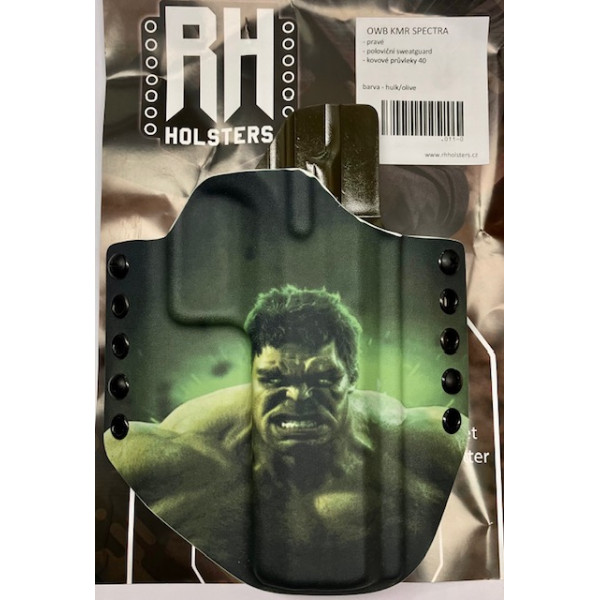 RH Holster KMR SPECTRA - flat design Hulk