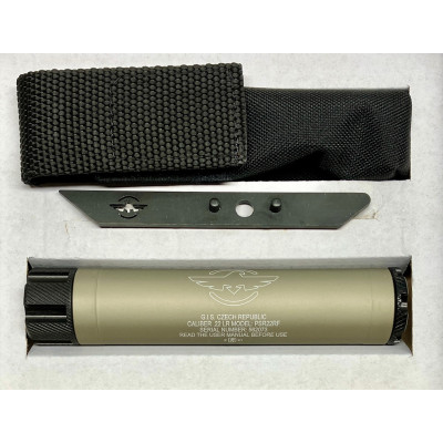 Tlumič HQH – GIS PSR22RFB M9x0,75 BRONZ