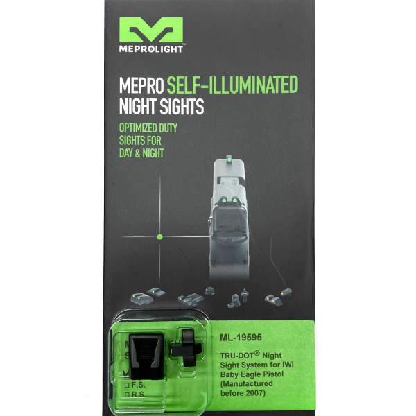 MEPROLIGHT SELF-ILLUMINATED TRITIUM IWI MASADA