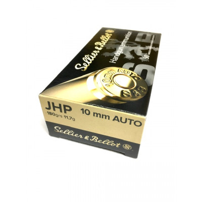 10mm Auto 180gr/11,7g JHP Sellier&Bellot