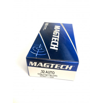 7,65 Browning (32 AUTO) FMJ (32A) 4,60g 71gr MAGTECH