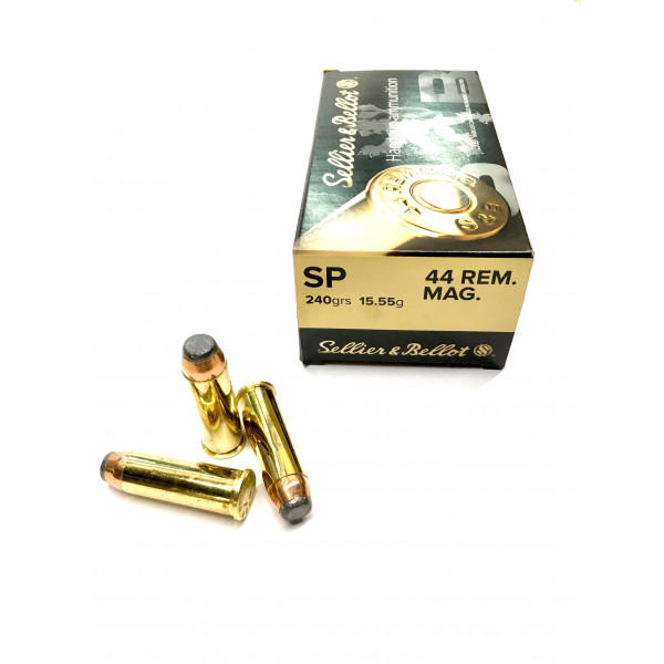 .44 REM. MAG. SP 240grs./15.55g Sellier&Bellot