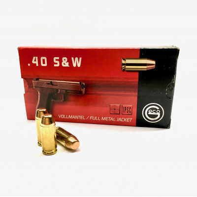 .40 S&W FMJ 180grs/11,7g GECO