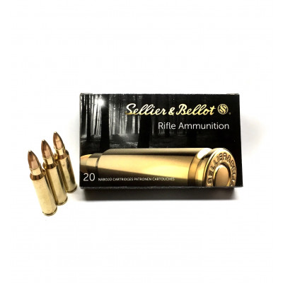 .223 Rem FMJ 3,6g/55grs. Sellier&Bellot 20ks