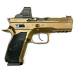 CZ SHADOW 2 Compact Burn Bronze + Holosun