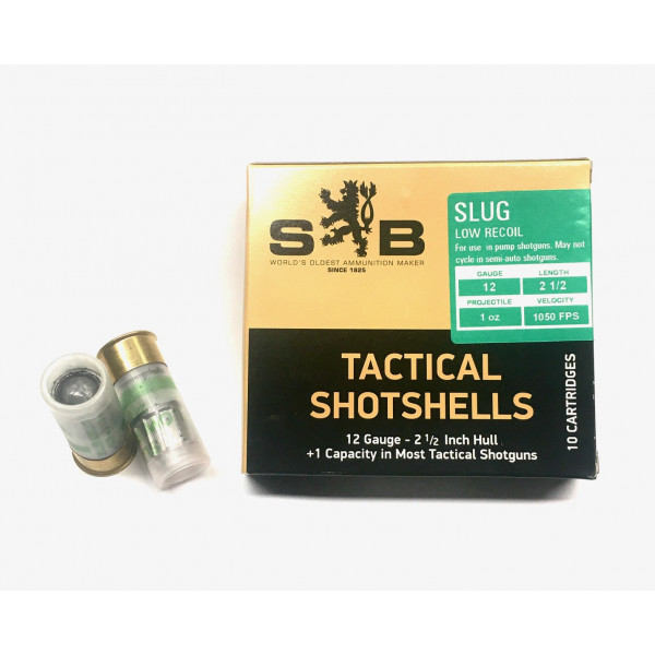 12/63,5 SLUG LOW RECOIL 28g Sellier&Bellot