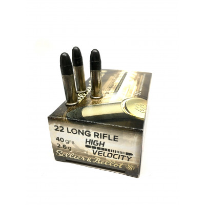 .22 LR 40grs/2,6g HV LRN Sellier&Bellot