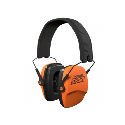 ISOtunes Sport Defy Slim Passive - Pasivní střelecká sluchátka, oranžové