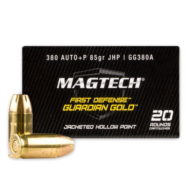 .380 Auto+P 85gr JHP Magtech 