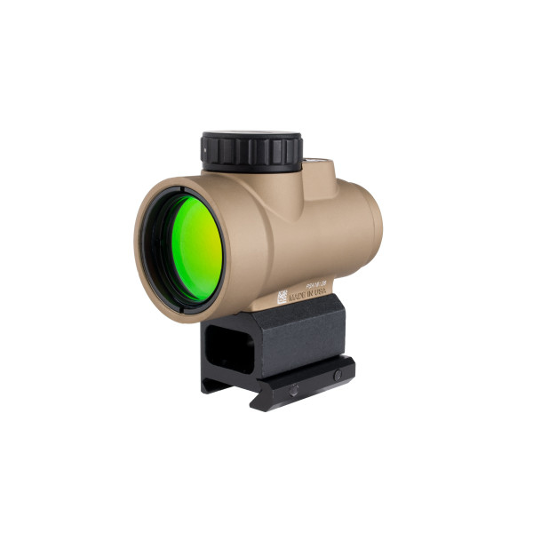 TRIJICON 1x25 MRO SD Coyote Brown, Adj. LED / 2.0 MOA, 1/3 Co-witness 
