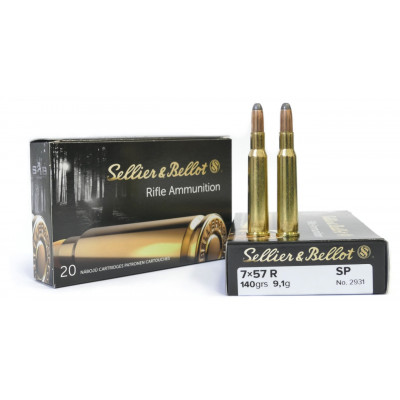 7x57R SP 9,1g/140gr Sellier&Bellot