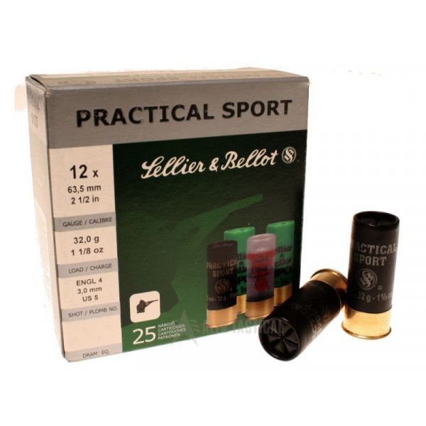 12/63,5 PRACTICAL SPORT 3,0mmSellier&Bellot