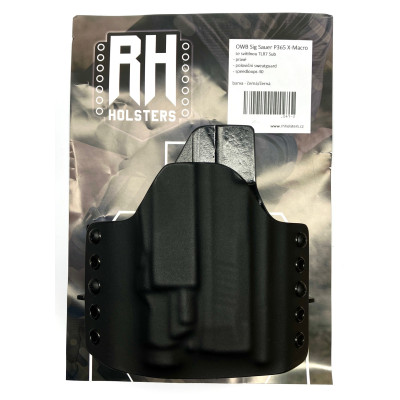 RH HOLSTERS OWB SIG SAUER P365 X-MACRO, STREAMLIGHT TLR-7 SUB