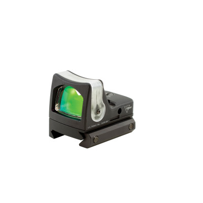 Trijicon RMR® Dual Illuminated 9.0 MOA Green Dot Sniper Gray Cerakote RM33 Low Picatinny Rail Mount