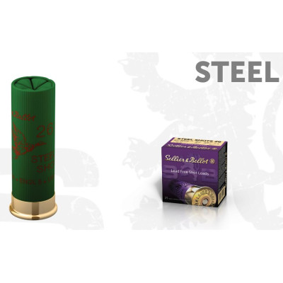 16/67 26g STEEL SHOTS 3,3 mm S&B