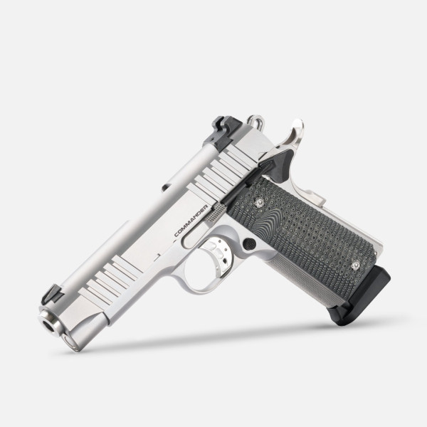 BUL 1911 Commander Stainless Steel 9x19