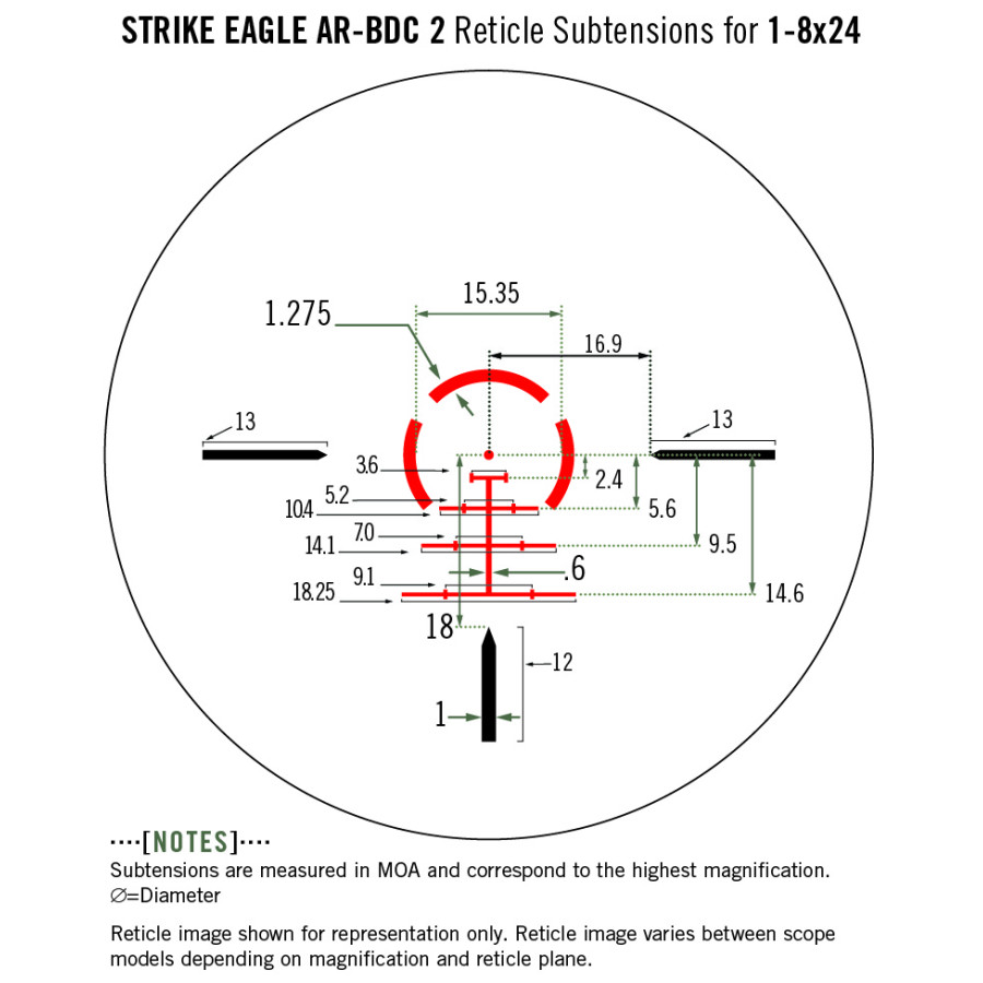 Vortex Strike Eagle 18x24 ARBDC2