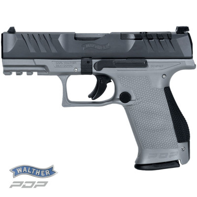 Walther PDP Compact Tungsten Grey 4‘‘ 9 mm Luger