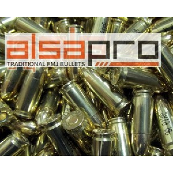 9mm Luger FMJ ALSA PRO, 8g/124gr  Přebíjený náboj