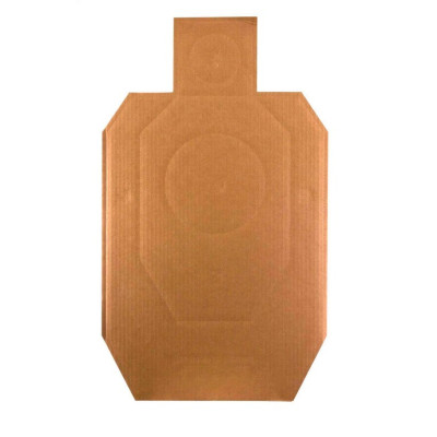 Terč IDPA hnědý 10ks