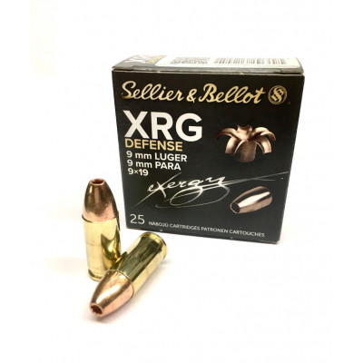 9mm Luger 6,5g/100gr XRG Sellier&Bellot